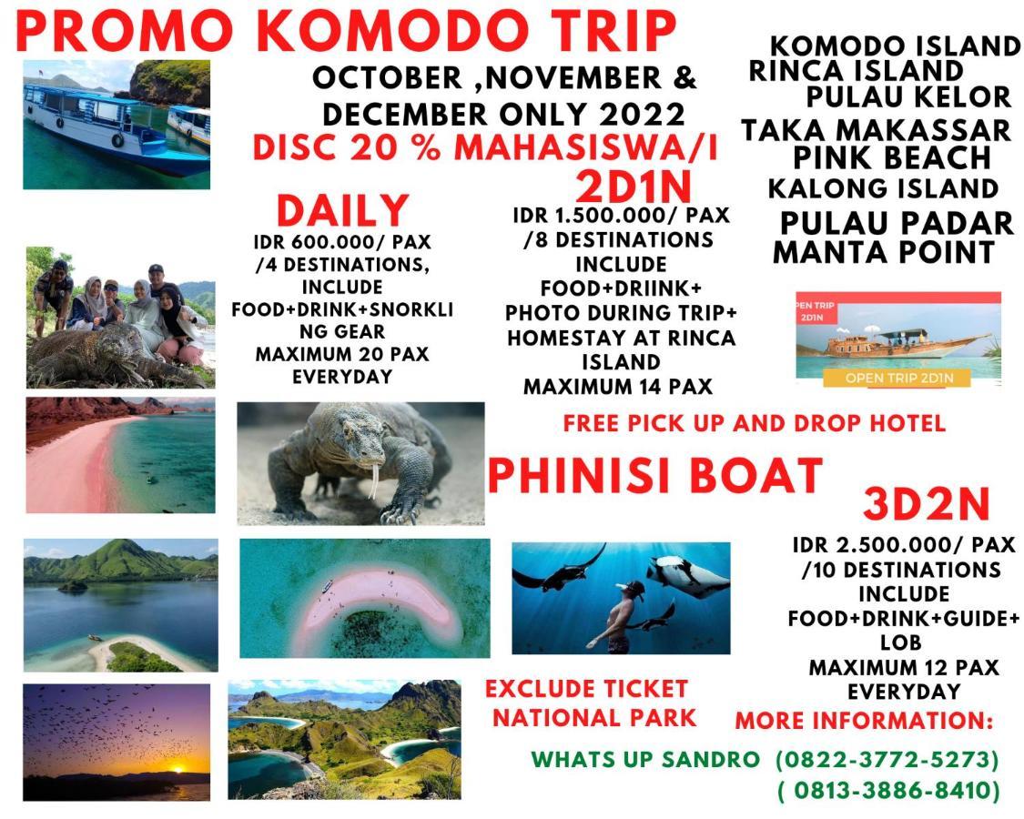 Komodoku One Love Homestay And Tour Лабуан-Бахо Экстерьер фото